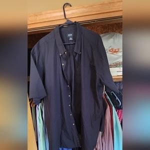 Mens Short Sleeve Dress Shirt